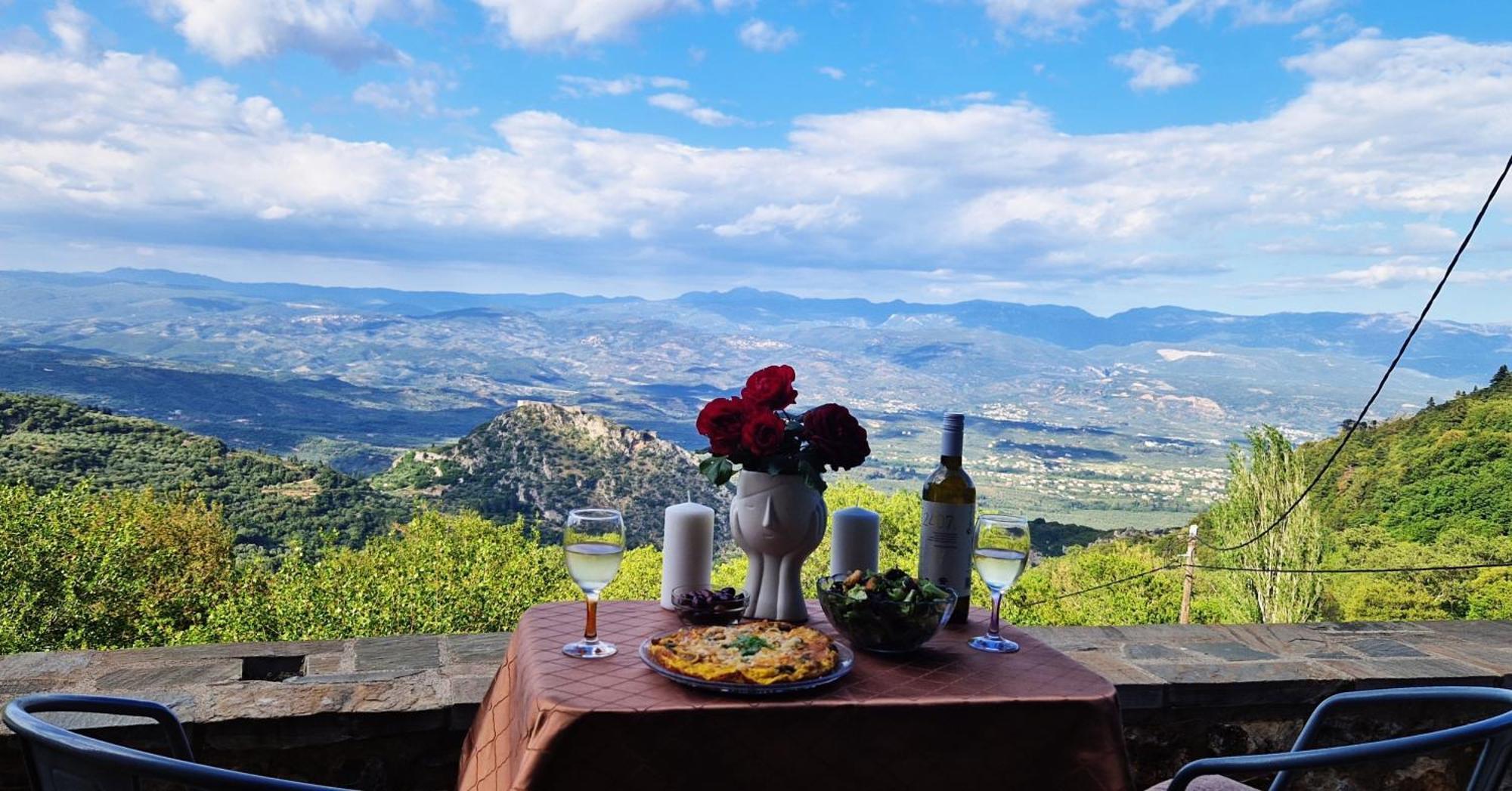 Arxontiko Taygeti Hotell Mystras Exteriör bild